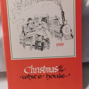 Christmas at the White House 1985 Pamphlet